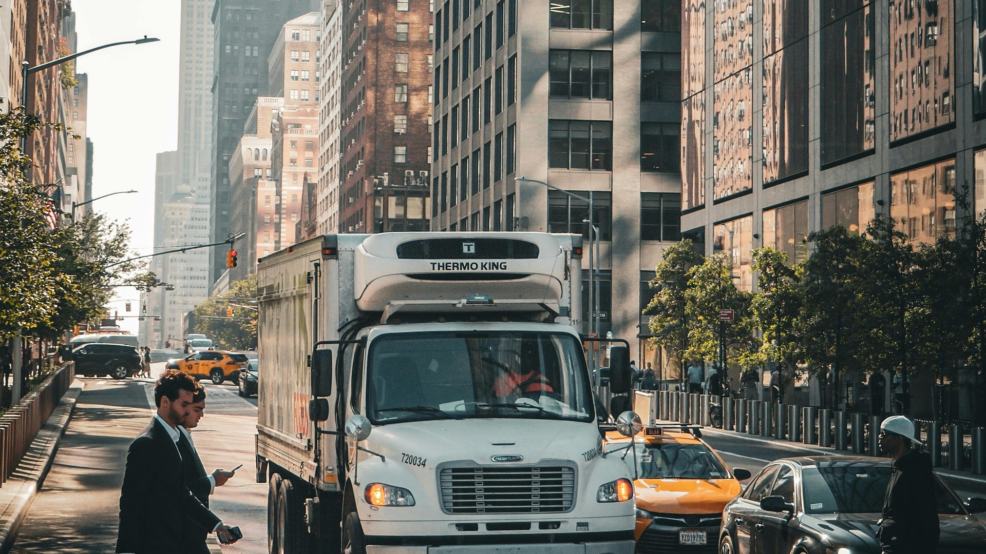Sultan Freight delivery on NYC streets